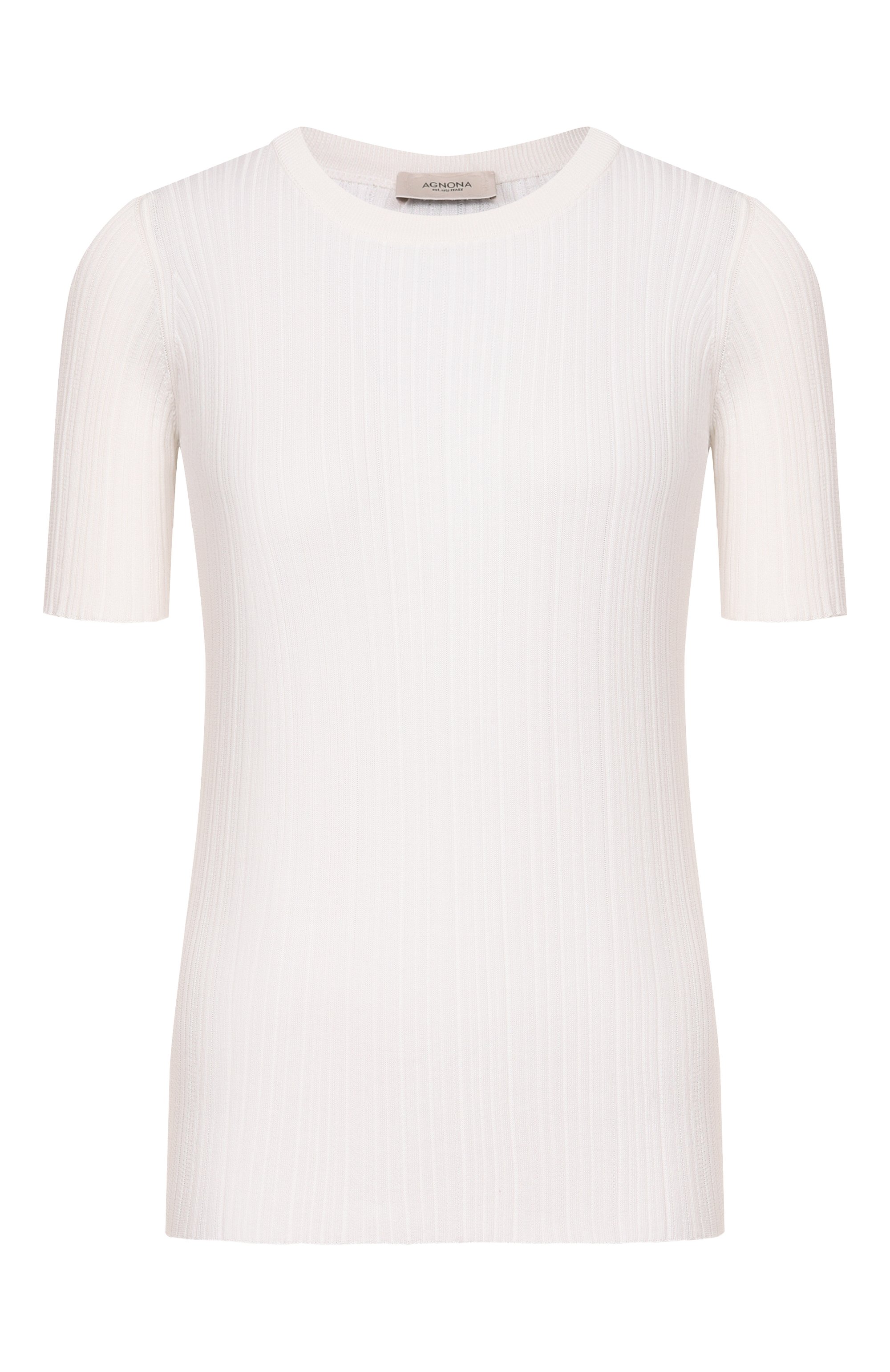 Пуловер из хлопка и шелка AGNONA, арт. KT09015E/7Q180PE, фото 1