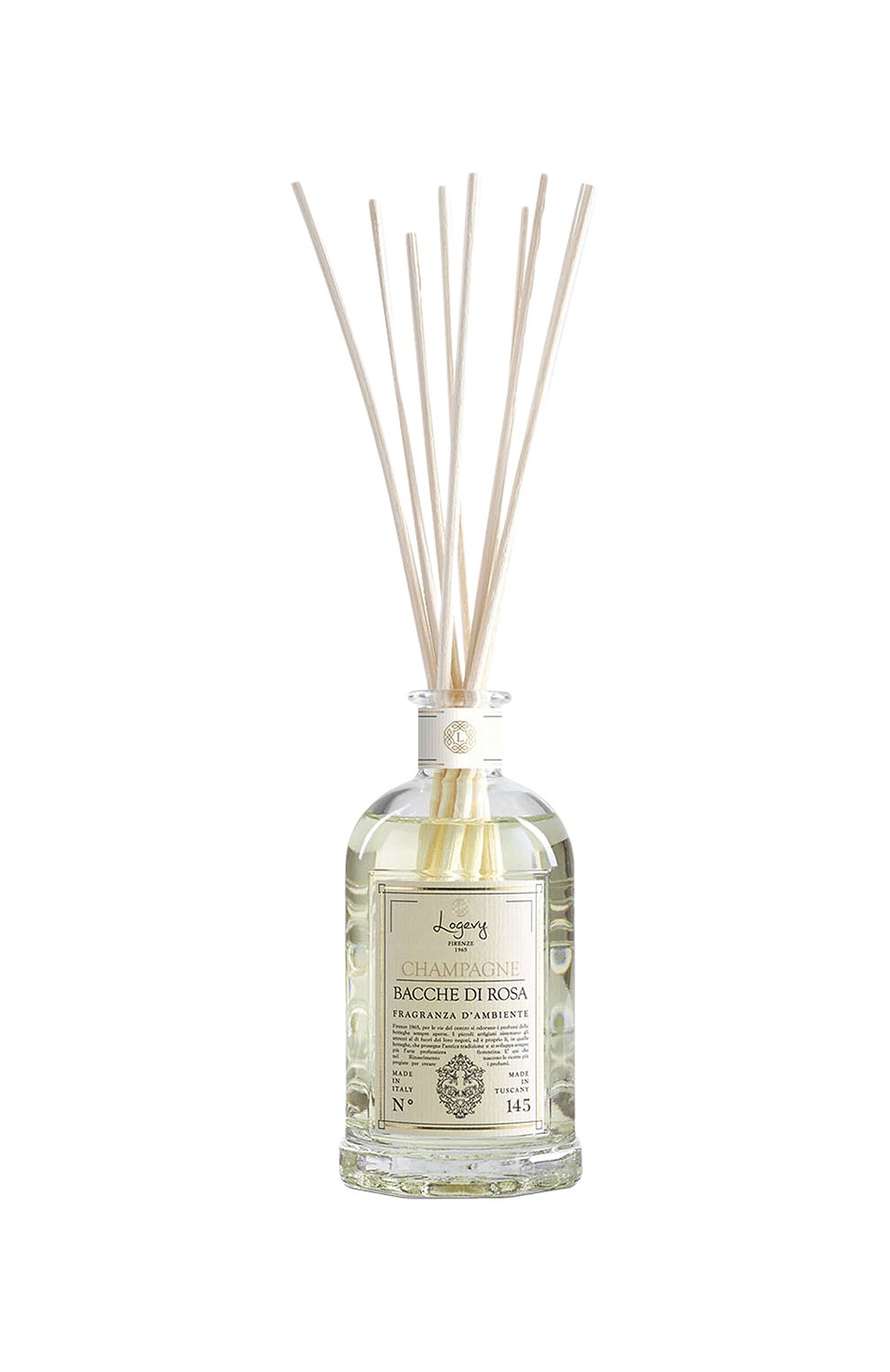 Диффузор champagne e bacche di rosa / "шампанское & розовые ягоды" (1000ml) LOGEVY FIRENZE 1965, арт. 8050519374002, фото 3