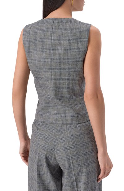 Жилет из шерсти и кашемира LESYANEBO, арт. LN03H-411_FH, фото 4