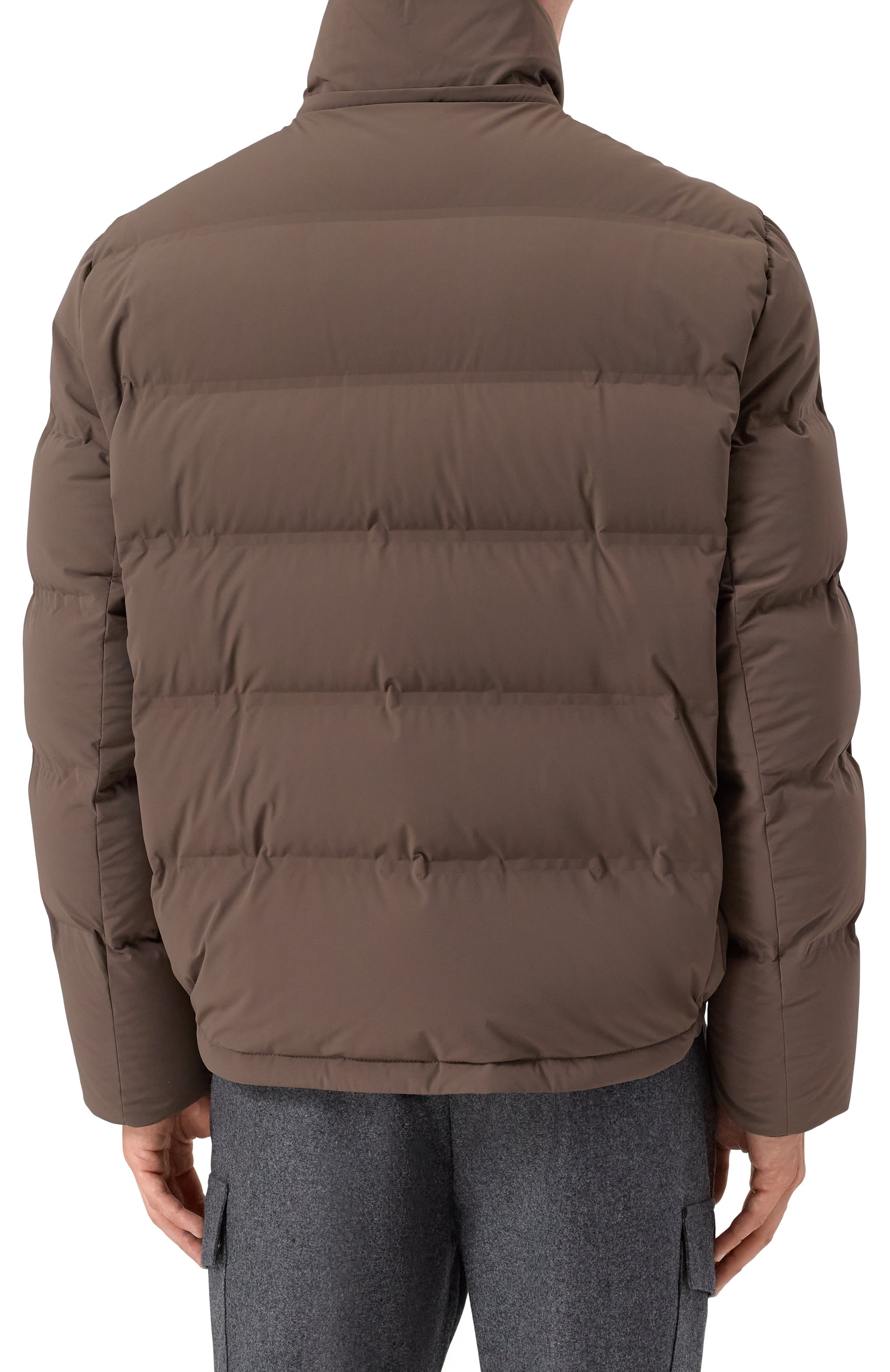 Пуховик BRUNELLO CUCINELLI коричневого цвета по цене 683500 руб., арт. MM4911836, фото 6 Пуховик BRUNELLO CUCINELLI, арт. MM4911836, фото 6