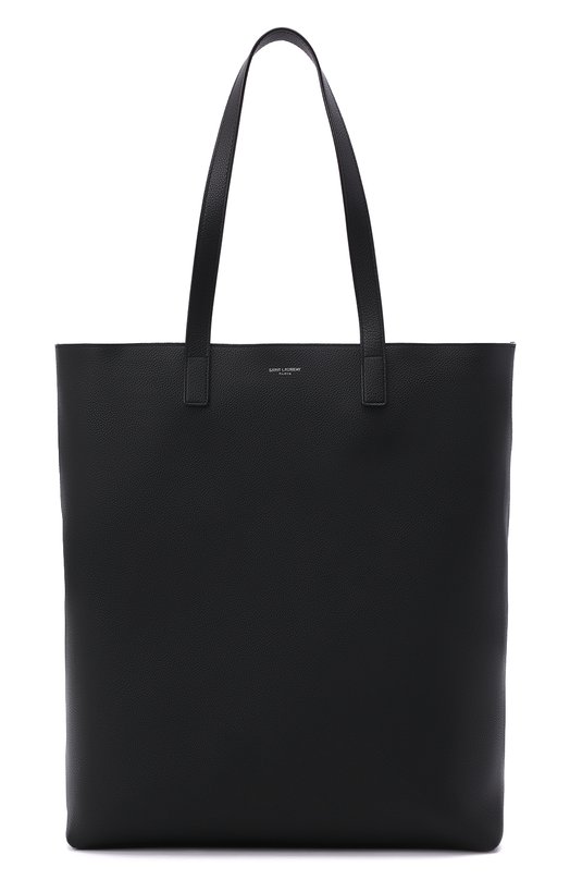 Кожаная сумка-шопер Bold Saint Laurent 676657/B680N Чёрный 676657/B680N