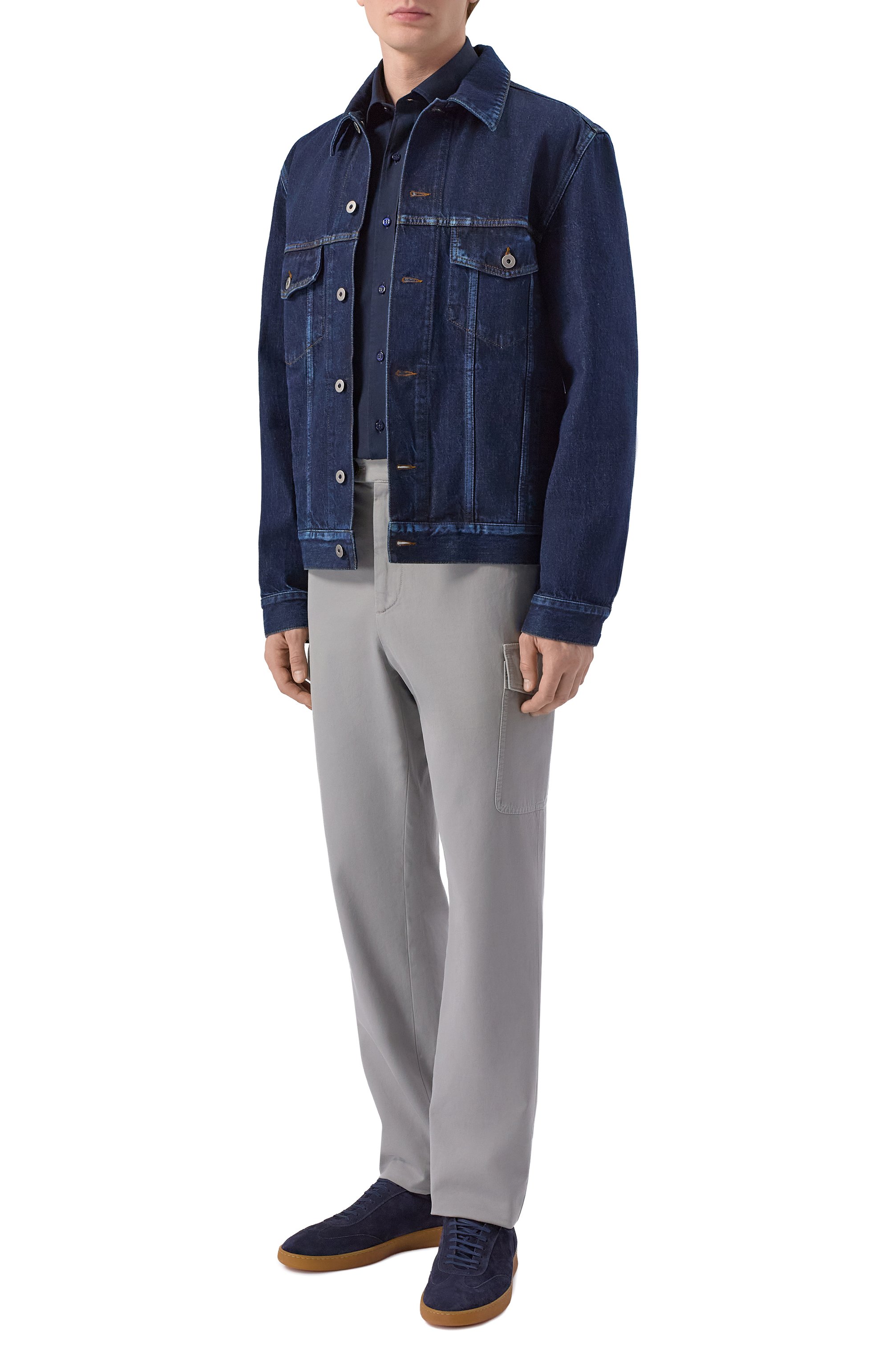 Хлопковая рубашка STEFANO RICCI, арт. MC008149/BX3128, фото 2