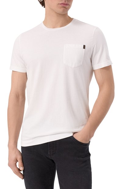 Хлопковая футболка MOORER, арт. BRUZI0/SI0, фото 3