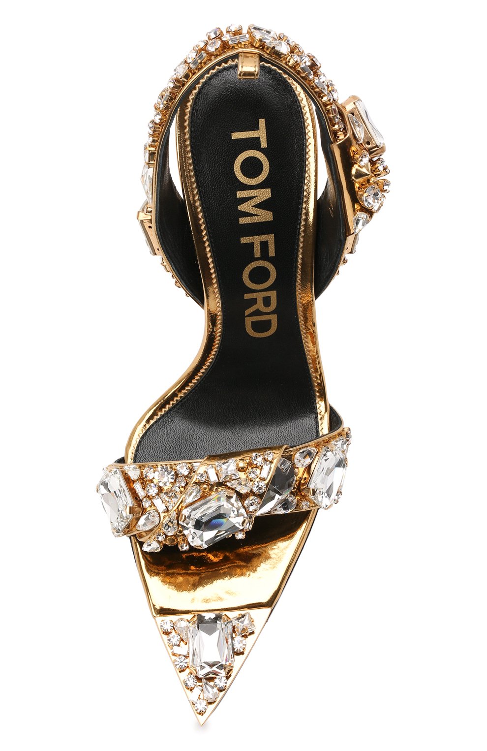 Кожаные босоножки TOM FORD, арт. W3036T-ICL049, фото 6