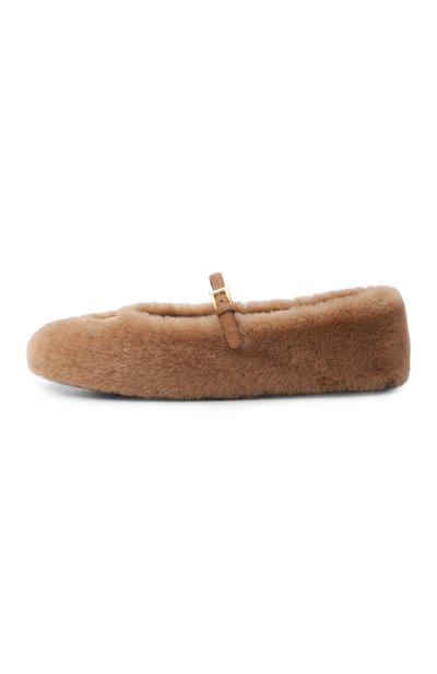 Балетки из овчины PRADA, арт. 1F1590/173, фото 4