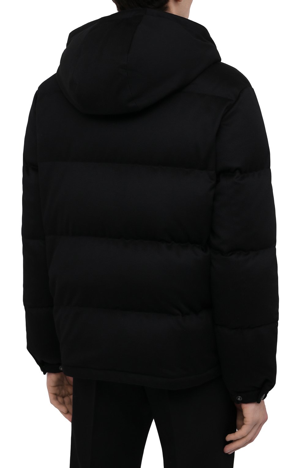 Пуховик PRADA черного цвета по цене 550000 руб., арт. SGB716-1YES-F0002-202, фото 4 Пуховик PRADA, арт. SGB716-1YES-F0002-202, фото 4