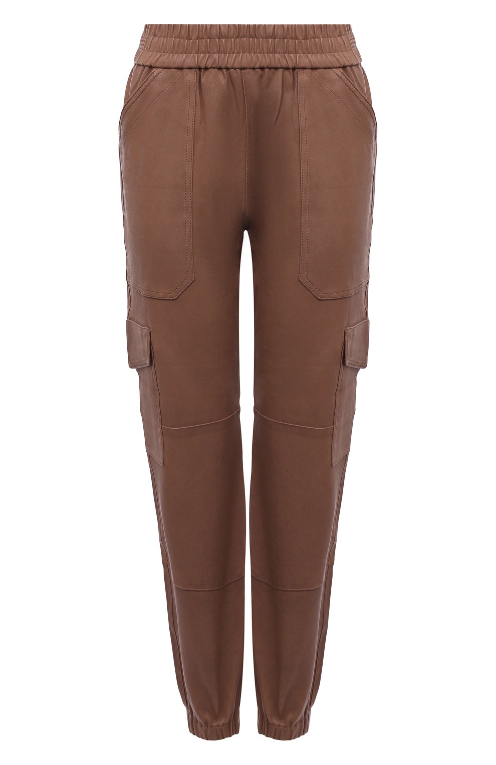 Кожаные джоггеры SPRWMN, арт. BTM-009-L/ARMY PANT J0GGER, фото 1