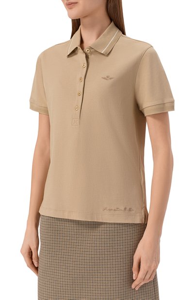 Хлопковое поло AERONAUTICA MILITARE, арт. P01911DP00343, фото 3