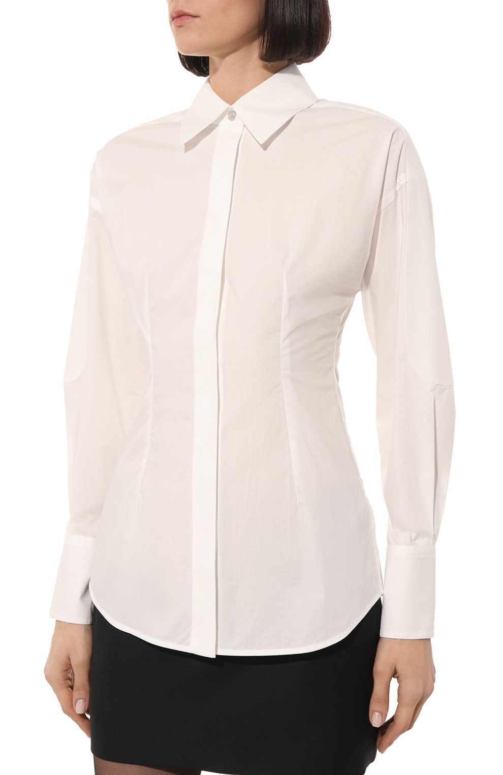 Хлопковая рубашка TRUSSARDI, арт. 56C00608-1T006183, фото 3