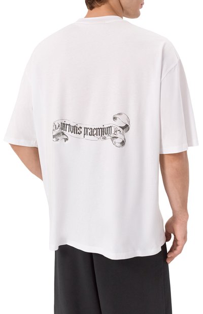 Хлопковая футболка DIEGO VENTURINO, арт. DVTS0DVVP, фото 4