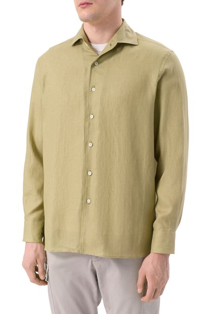 Льняная рубашка CORNELIANI, арт. 25P213-2511648, фото 3