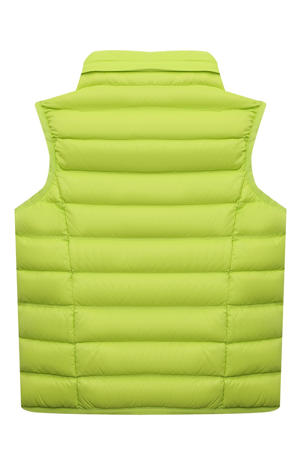 Пуховый жилет EA7 салатового цвета по цене 13750 руб., арт. 8NBQ02/BN29Z, фото 2 Пуховый жилет EA7, арт. 8NBQ02/BN29Z, фото 2