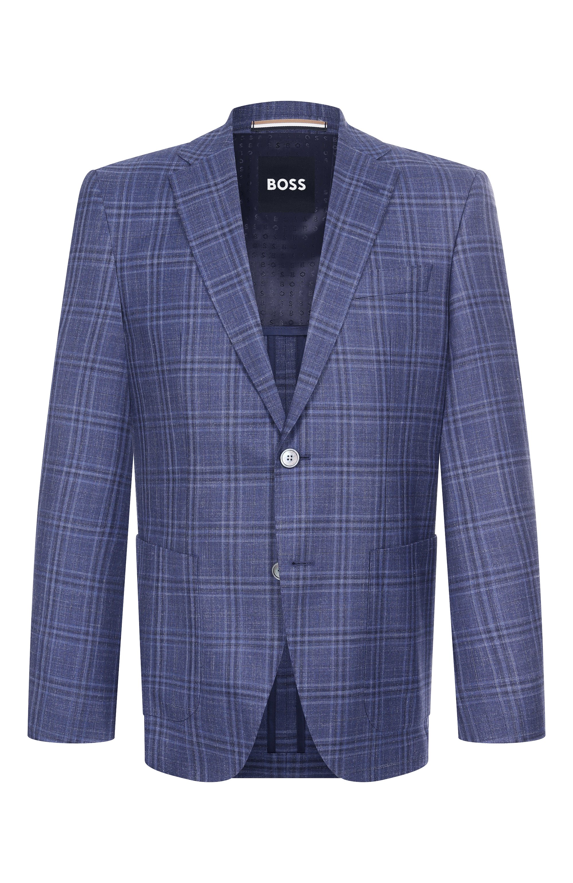 Пиджак из шерсти и шелка BOSS, арт. 50540722, фото 1