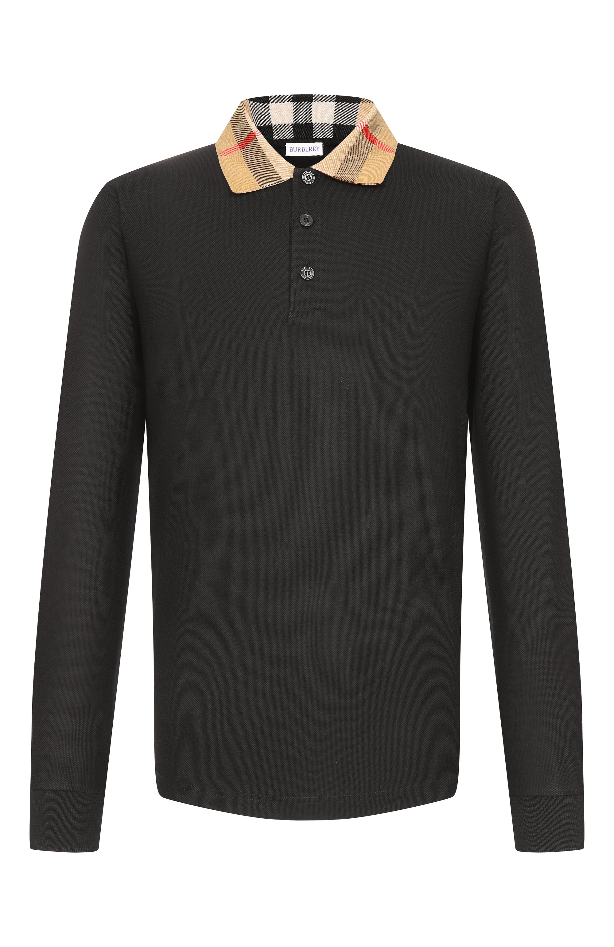 Хлопковое поло BURBERRY, арт. 8098812, фото 1