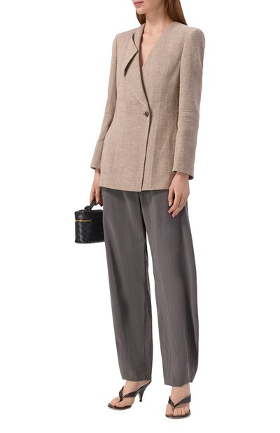 Жакет изо льна и вискозы GIORGIO ARMANI, арт. GW002778/TE20131, фото 2