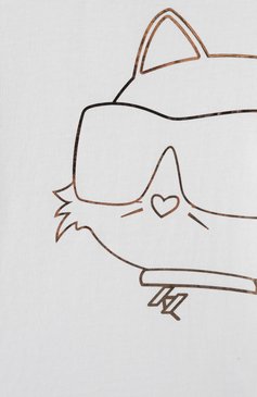 Детская комплект из трех предметов KARL LAGERFELD KIDS светло-розового цвета, арт. Z30521. | Фото 8 (Материал сплава: Проставлено; Материал внешний: Хлопок; Рукава: Длинные; Драгоценные камни: Проставлено; Девочки Кросс-КТ: Костюмы-спорт; Ростовка одежда: 36 мес | 98 см)