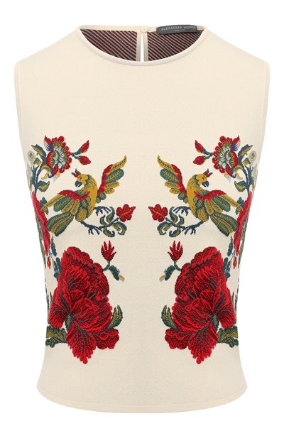 Женский топ с принтом ALEXANDER MCQUEEN, арт. 571661/Q1WWA