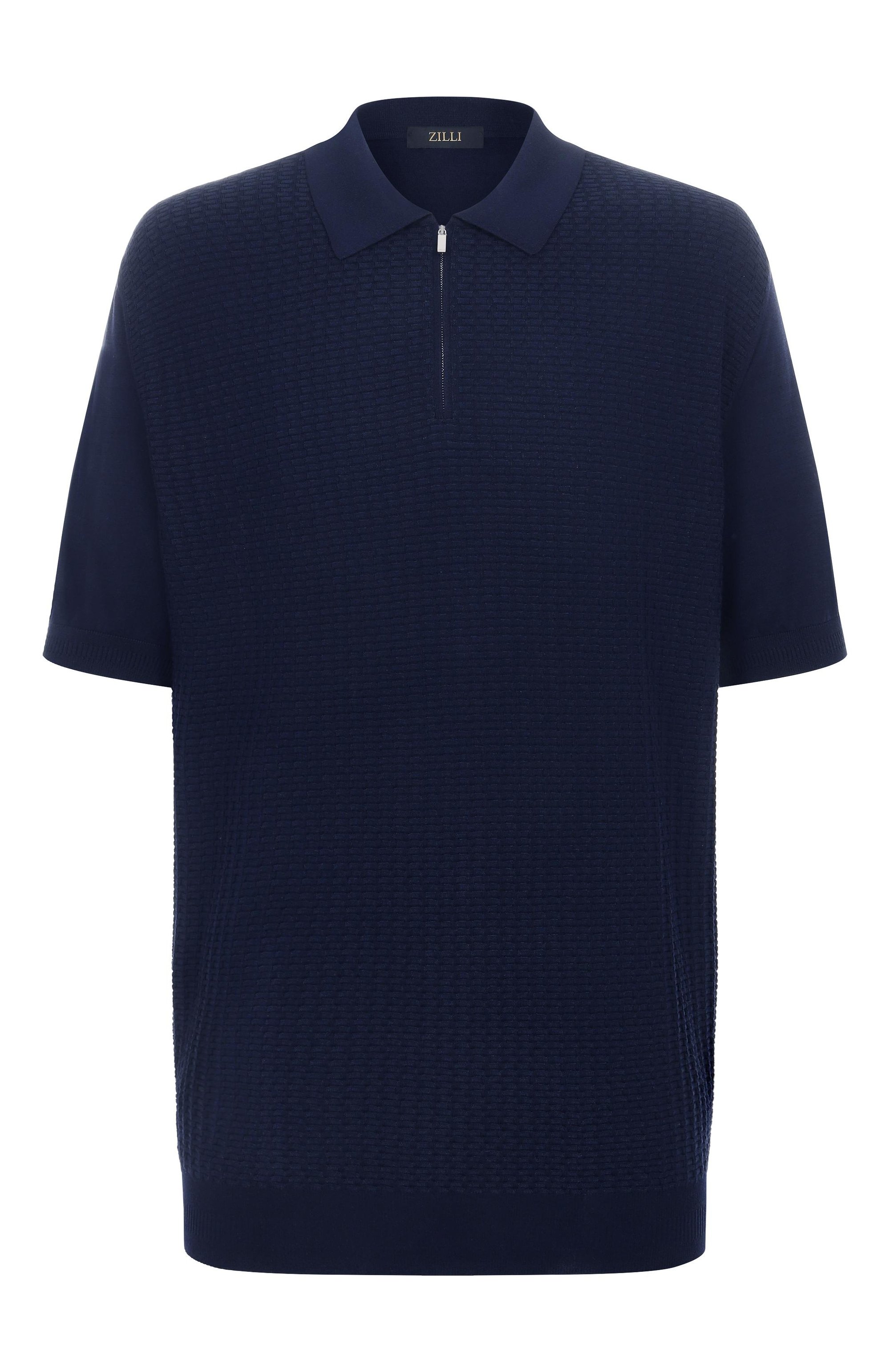 Поло из шелка и хлопка ZILLI, арт. KZP002M0145VZWE00/64, фото 1