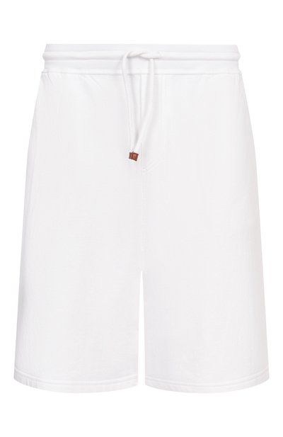 Мужские хлопковые шорты BRUNELLO CUCINELLI, арт. MW8633318G