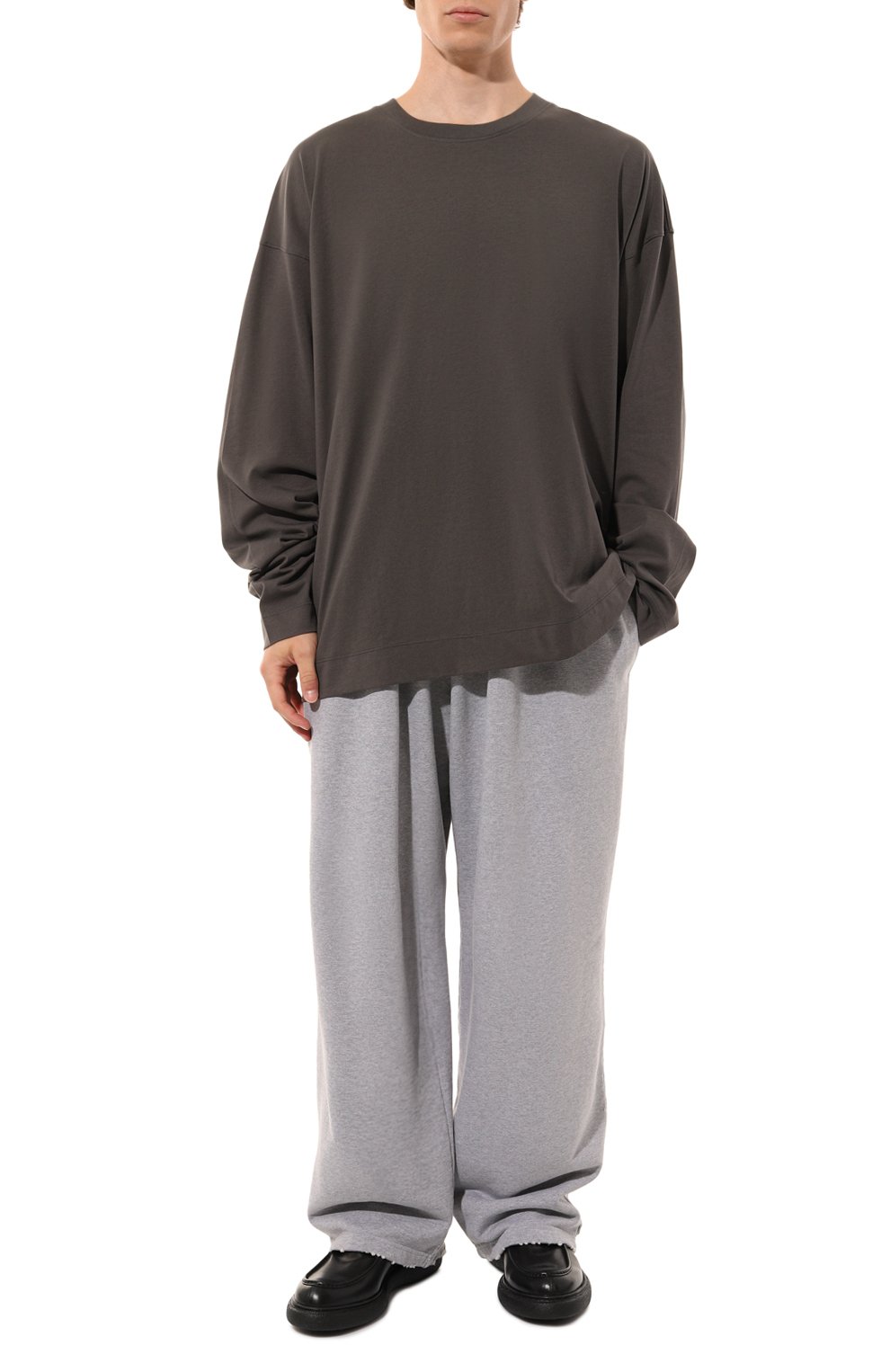 Хлопковый лонгслив DRIES VAN NOTEN, арт. 242-021113-9603, фото 2