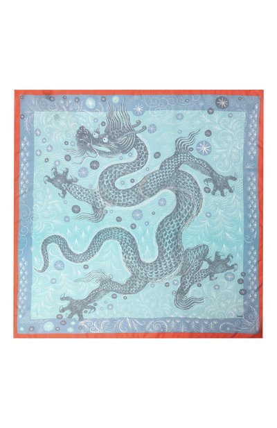 Шелковый платок дракон GOURJI, арт. 91131537/44172, фото 4