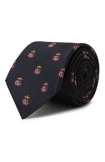 Шелковый галстук GUCCI, арт. 624054 4E002, фото 1