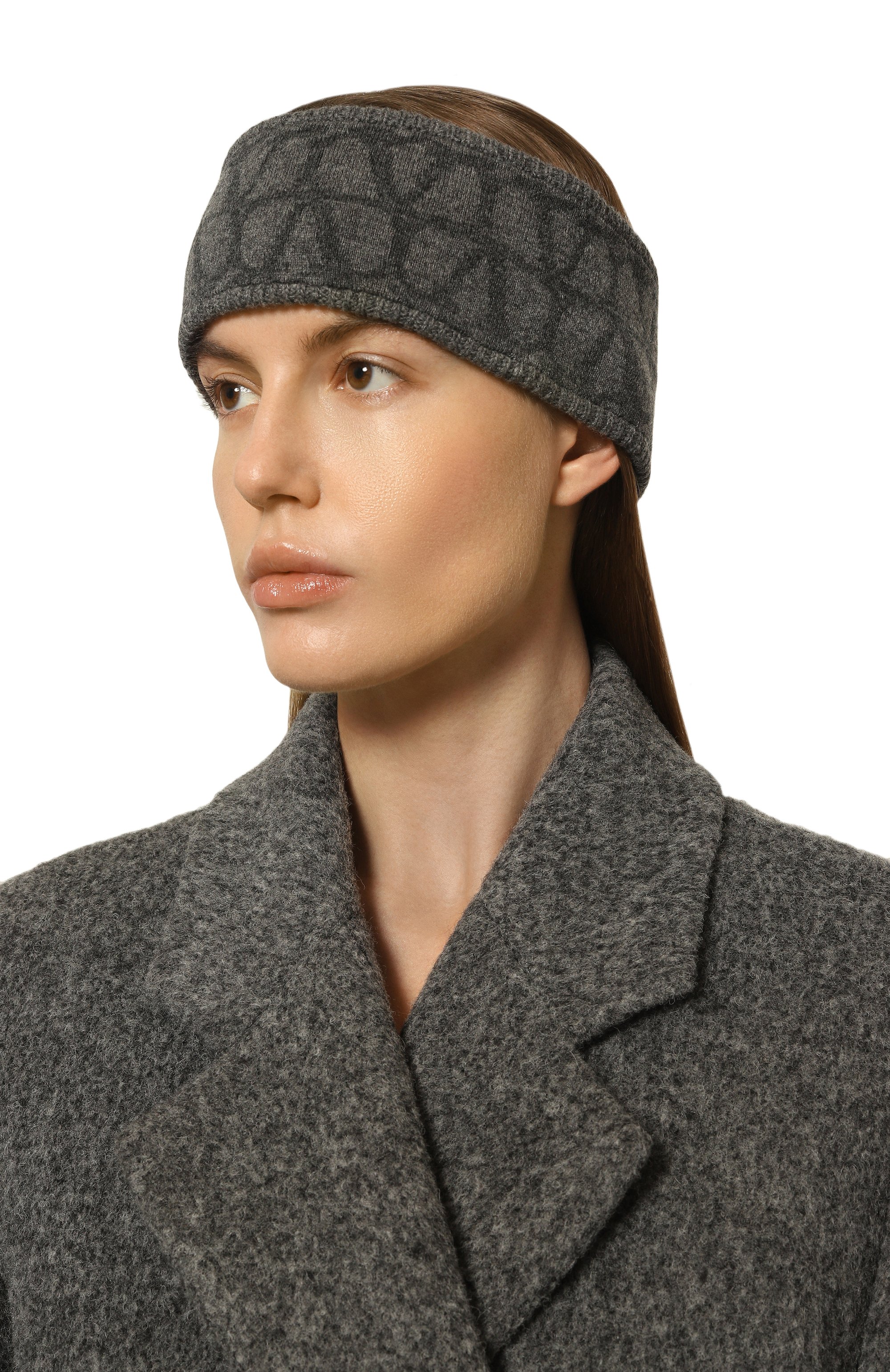 Повязка на голову из шерсти и кашемира VALENTINO, арт. 5W2HI00Y/AKR, фото 2