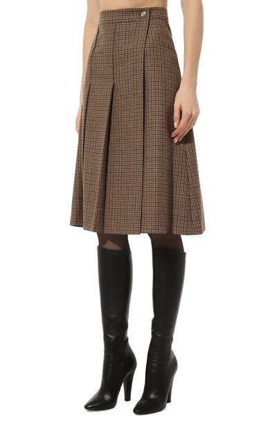 Шерстяная юбка GUCCI, арт. 633219 ZAFAW, фото 3