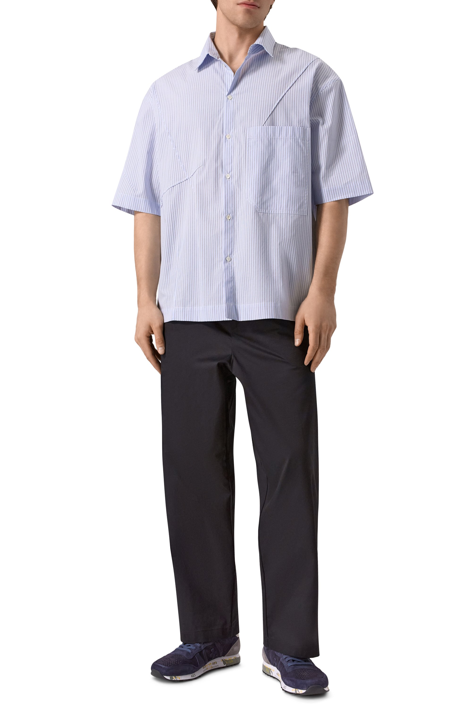 Замшевые кроссовки eric PREMIATA, арт. ERIC/VAR 6142, фото 2