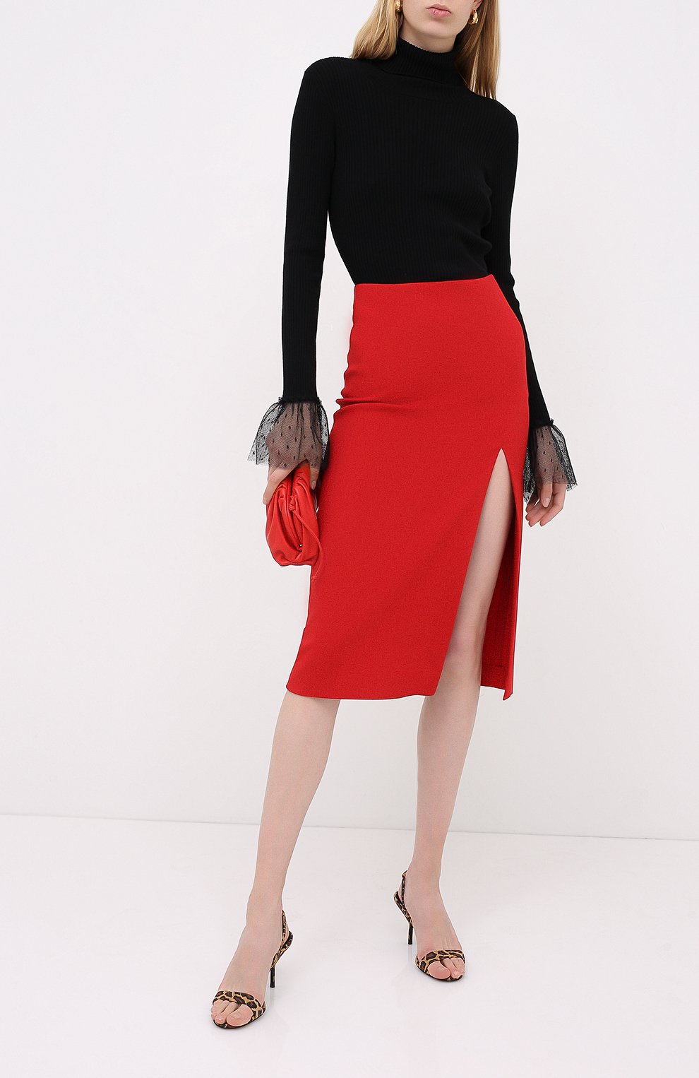 Юбка из вискозы REDVALENTINO, арт. UR3RAE50/3SM, фото 2