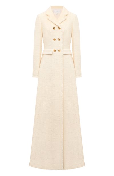 Женское пальто из хлопка и шерсти GIAMBATTISTA VALLI, арт. 24FWPVCA849B-08UBE