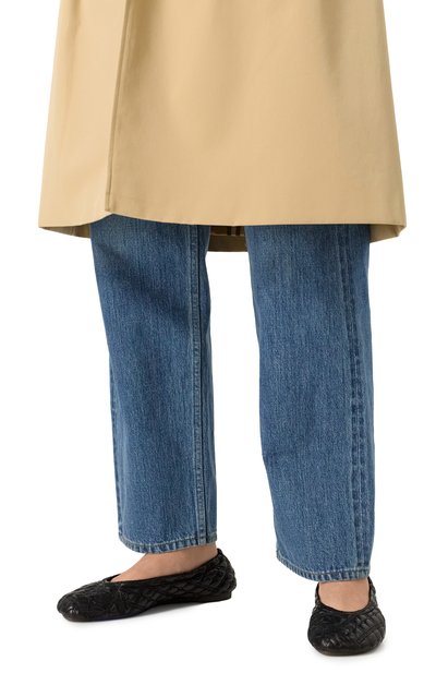 Кожаные балетки sadler BURBERRY, арт. 8080383, фото 3