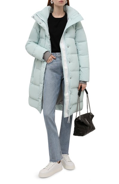 Пуховик CANADA GOOSE голубого цвета по цене 146000 руб., арт. 2610LB1, фото 2 Пуховик CANADA GOOSE, арт. 2610LB1, фото 2