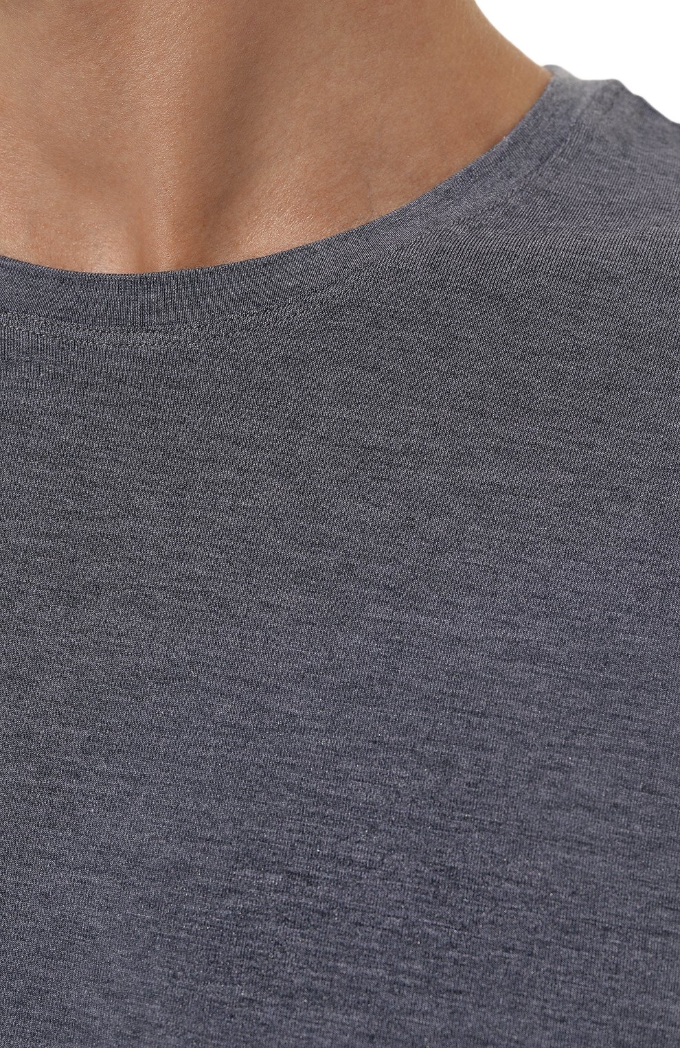 Футболка DEREK ROSE серого цвета по цене 17450 руб., арт. 3048-L0ND011, фото 5 Футболка DEREK ROSE, арт. 3048-L0ND011, фото 5