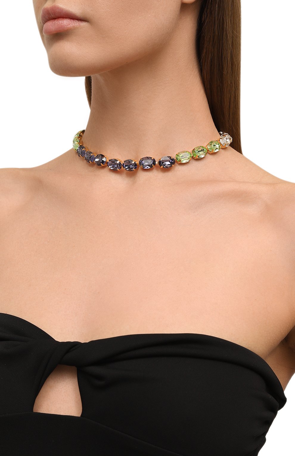 Колье ANTON HEUNIS разноцветного цвета по цене 29950 руб., арт. SSR1.015, фото 2 Колье ANTON HEUNIS, арт. SSR1.015, фото 2