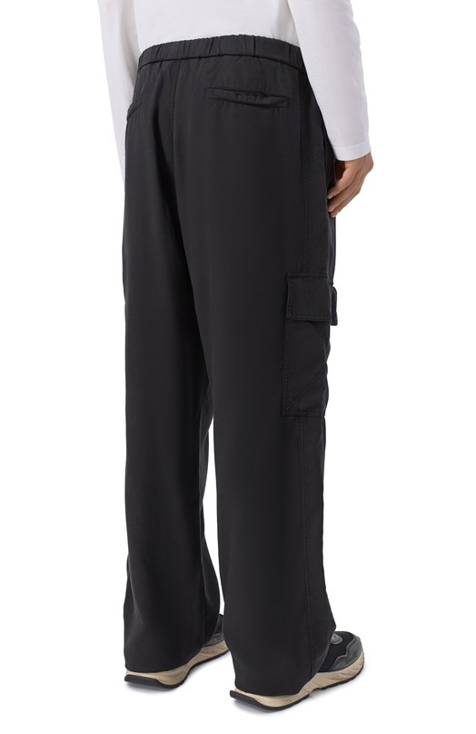 Брюки-карго из лиоцелла Iceberg B140/5287 Чёрный  B140/5287 Фото 4