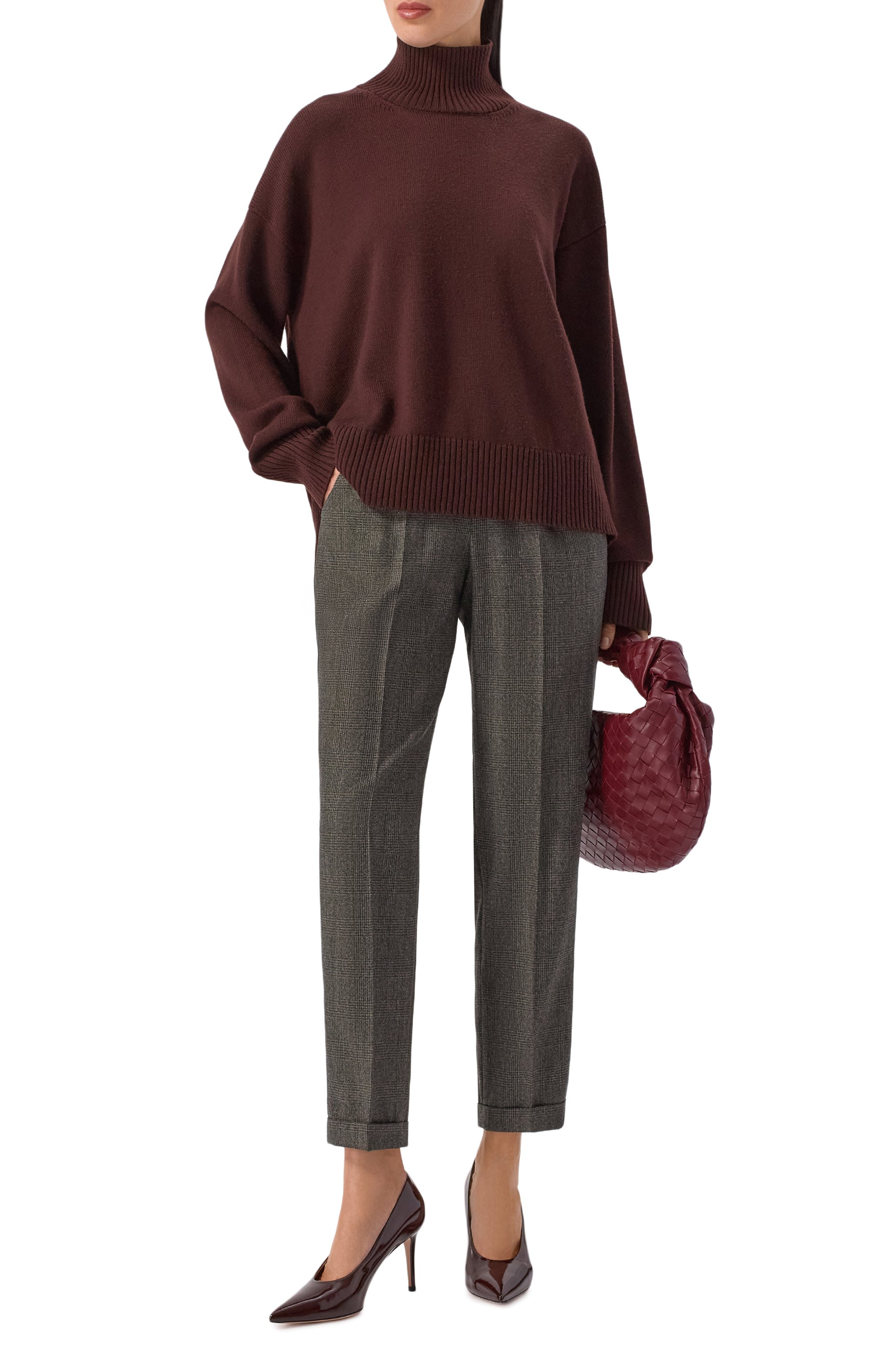 Шерстяные брюки KITON, арт. D37102K0513G02, фото 2