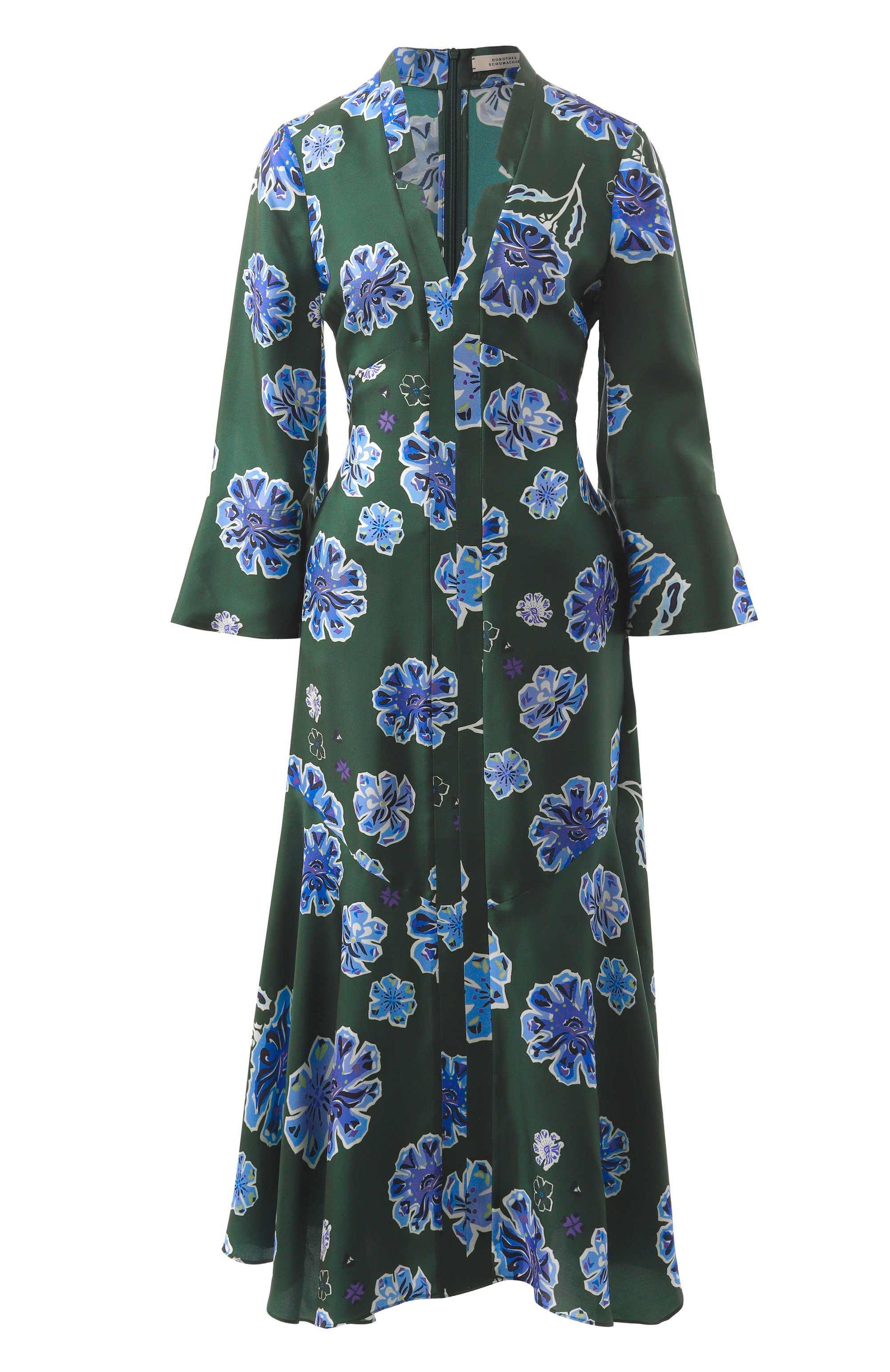 Шелковое платье DOROTHEE SCHUMACHER, арт. 849404, фот�о 1