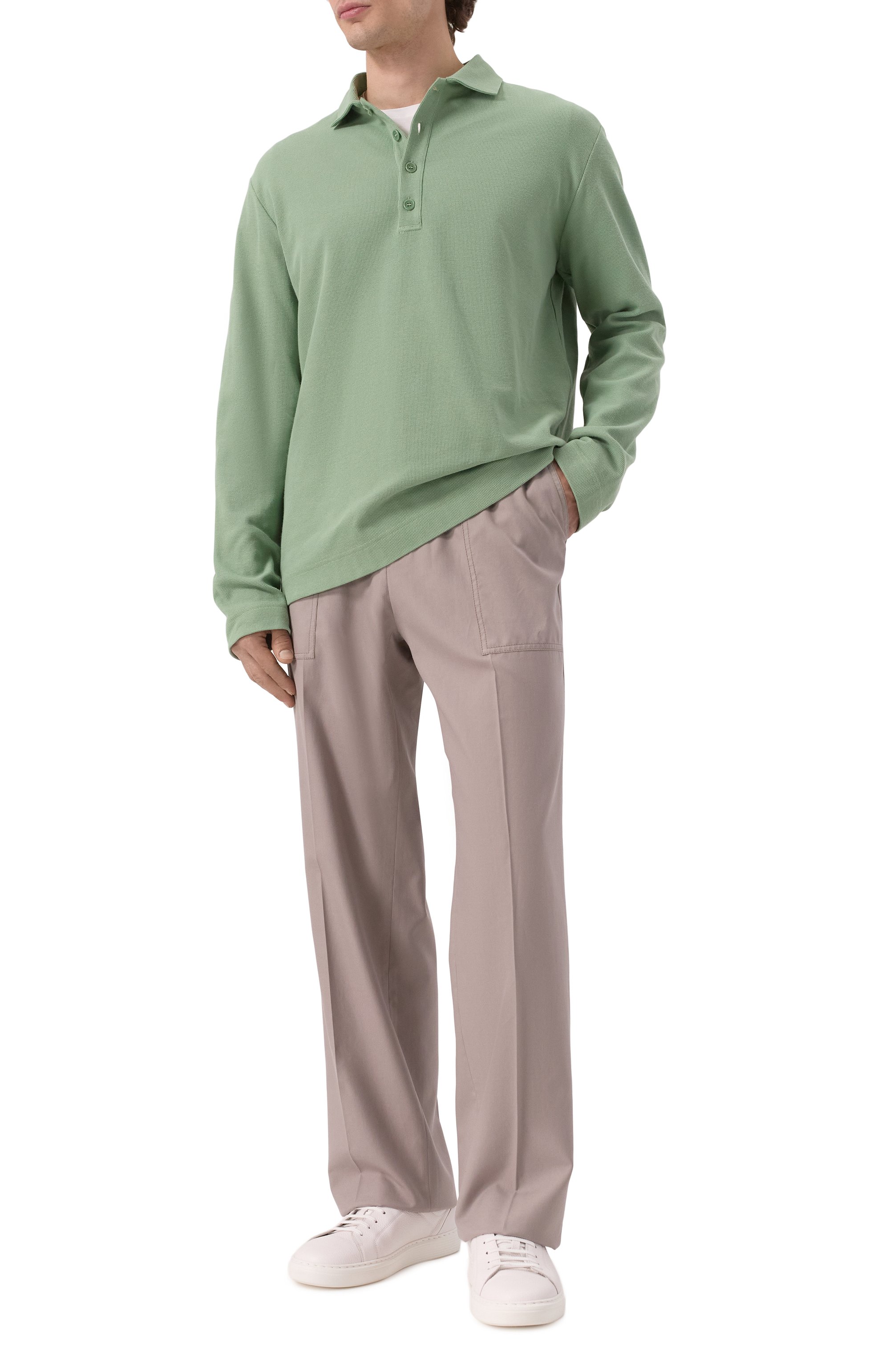 Хлопковое поло MVST, арт. 25E/X1P/0/F021/4061, фото 2