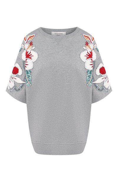 Женский хлопковый пуловер VALENTINO, арт. RB3MF00ENKC