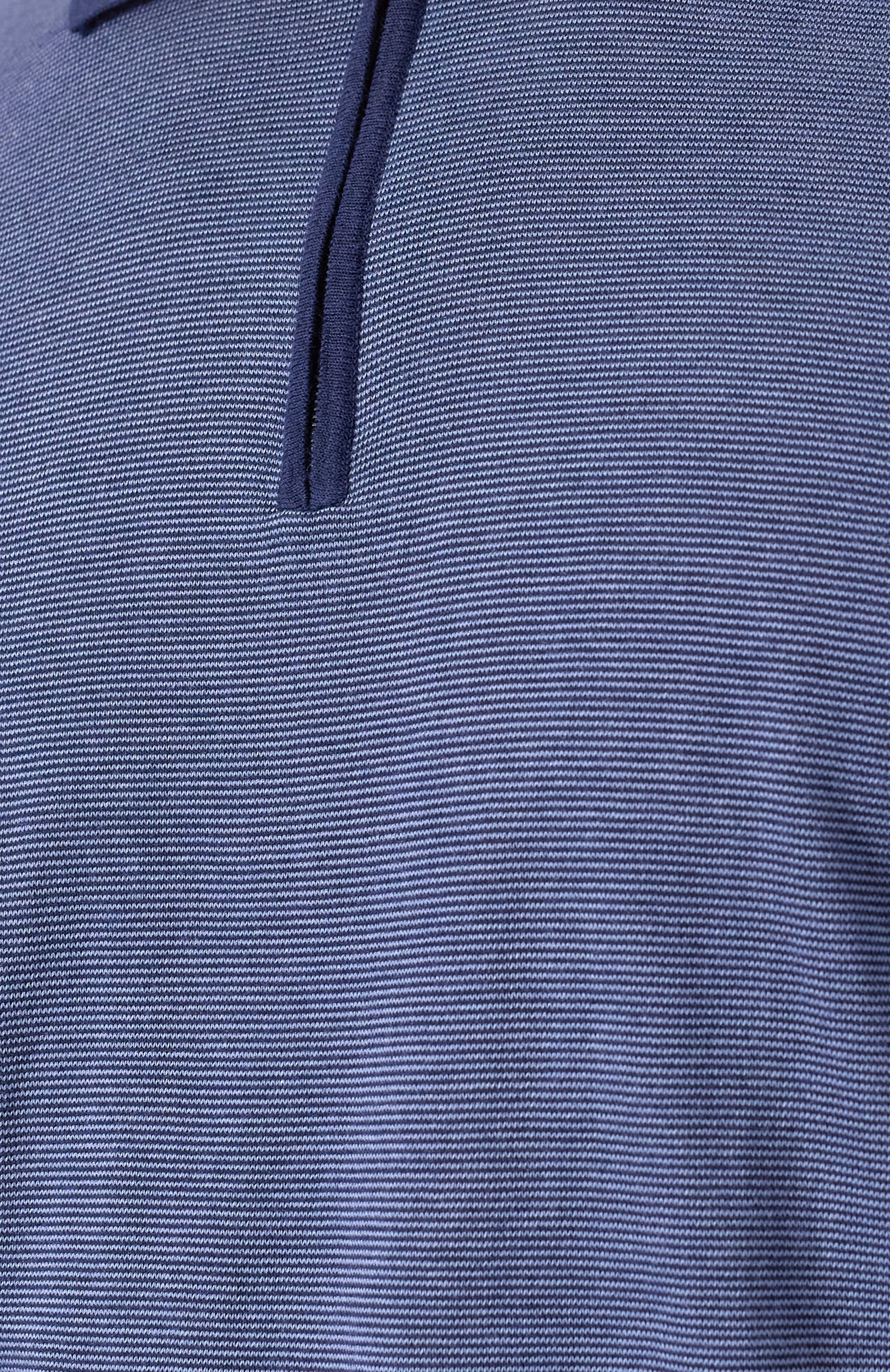 Поло из хлопка и шелка CORNELIANI, арт. 25M522-2525105, фото 6