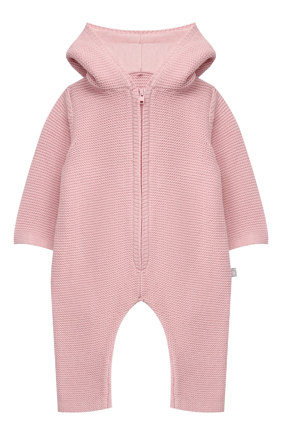 Хлопковый комбинезон STELLA MCCARTNEY розового цвета по цене 13850 руб., арт. 603417/SRM10/9M, фото 1 Хлопковый комбинезон STELLA MCCARTNEY, арт. 603417/SRM10/9M, фото 1