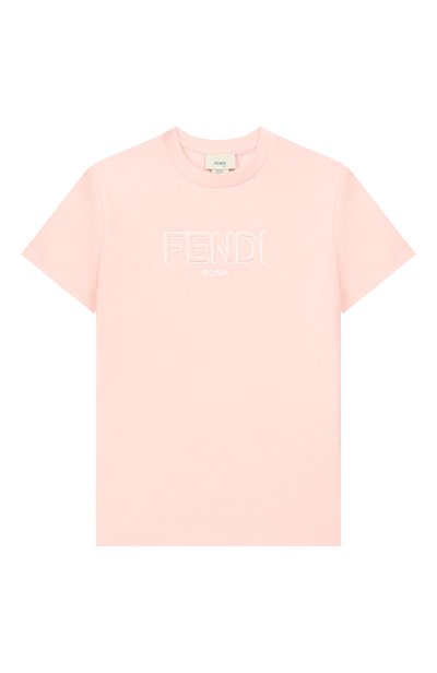 Хлопковая футболка FENDI, арт. JUI202/7AJ/8A-12+