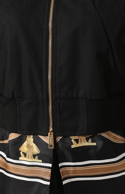 Хлопковый бомбер BURBERRY, арт. 8016927, фото 5