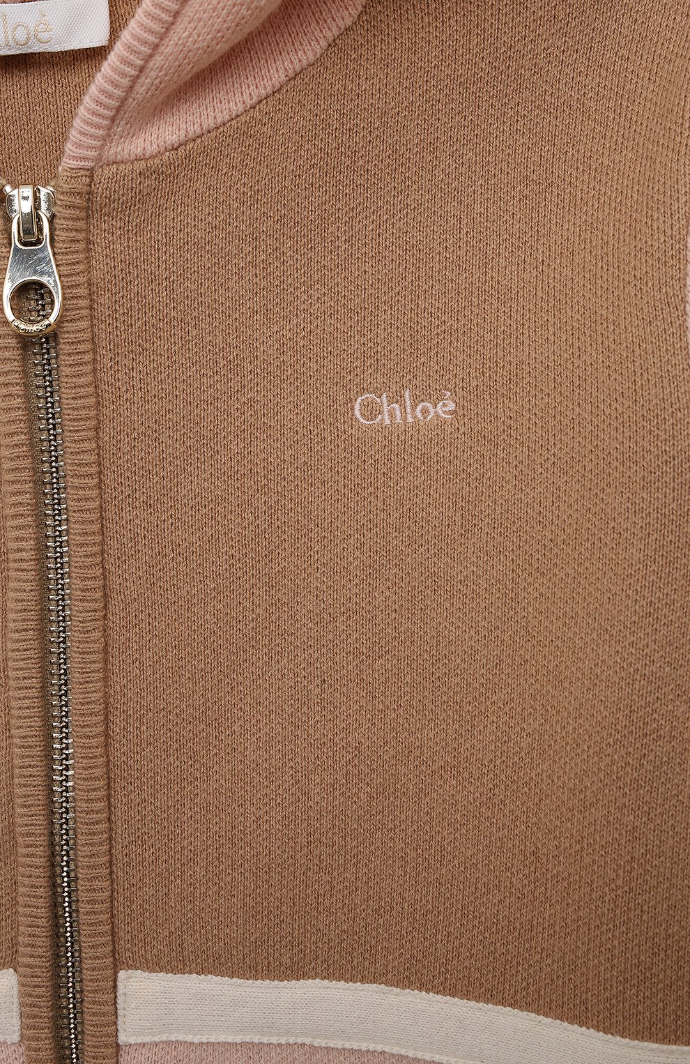 Толстовка из хлопка и шерсти CHLOÉ, арт. C15E14/6A-12A, фото 3