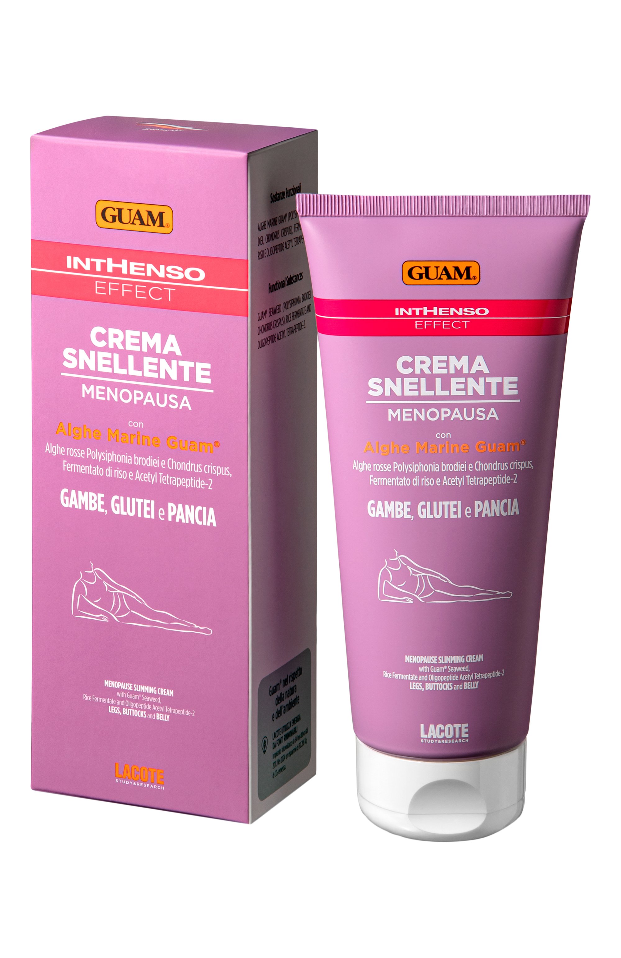 Подтягивающий крем для тела для зрелой кожи menopausa inthenso effect (200ml) GUAM, арт. 8025021223971, фото 2