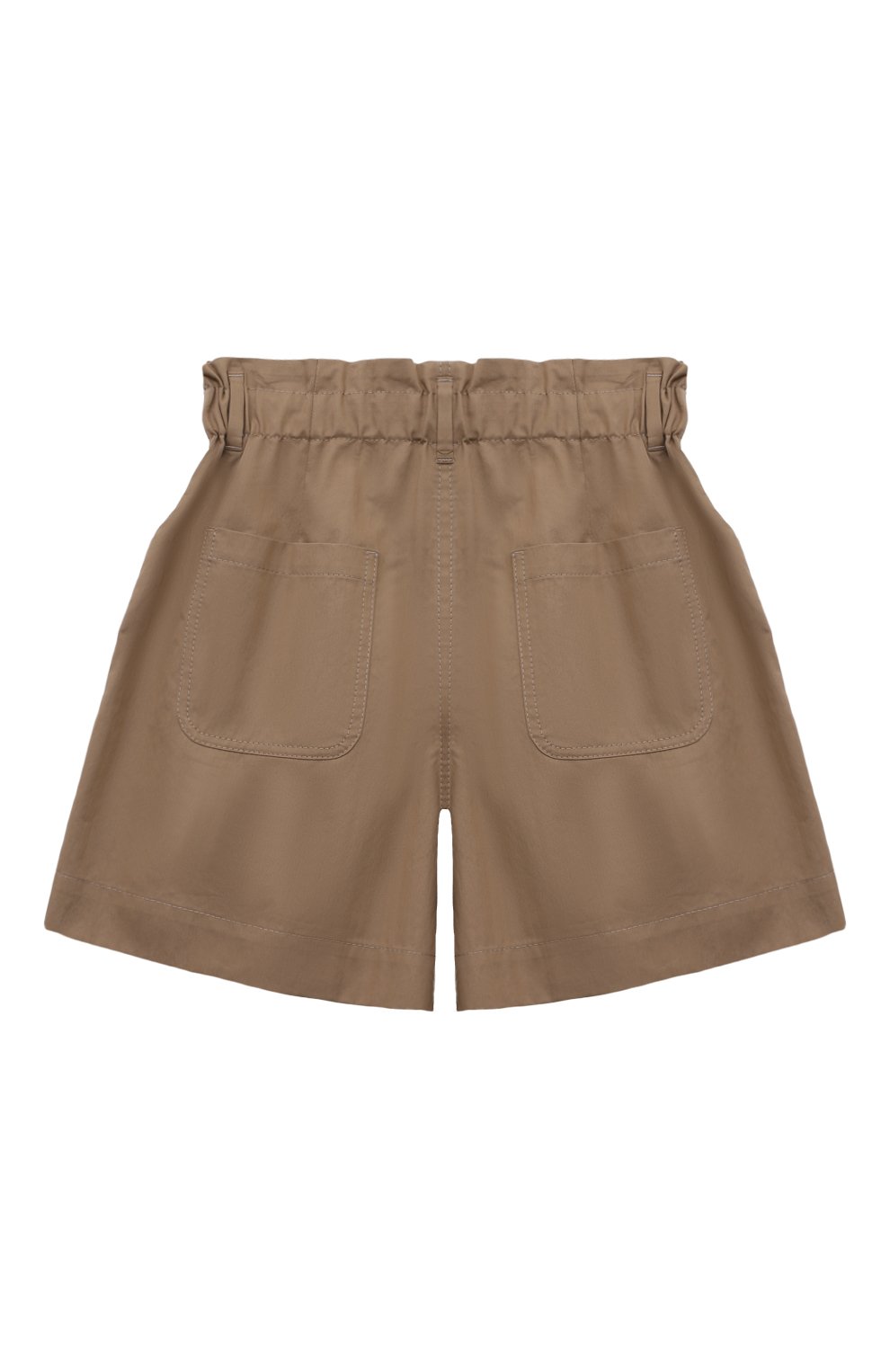 Хлопковые шорты BRUNELLO CUCINELLI светло-коричневого цвета по цене 43650 руб., арт. B0F48P011C, фото 2 Хлопковые шорты BRUNELLO CUCINELLI, арт. B0F48P011C, фото 2