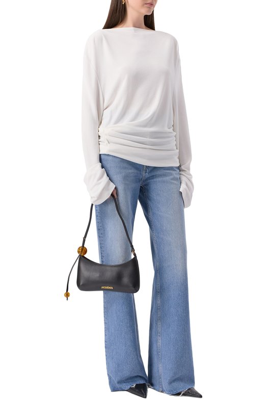 Сумка Le Bisou Perle Jacquemus 23EBAW00057/AC01C01 Чёрный  23EBAW00057/AC01C01 Фото 7