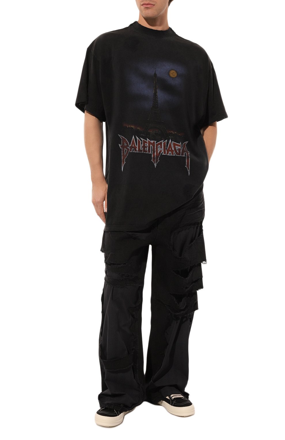 Хлопковые брюки BALENCIAGA, арт. 794216/TQW54, фото 2