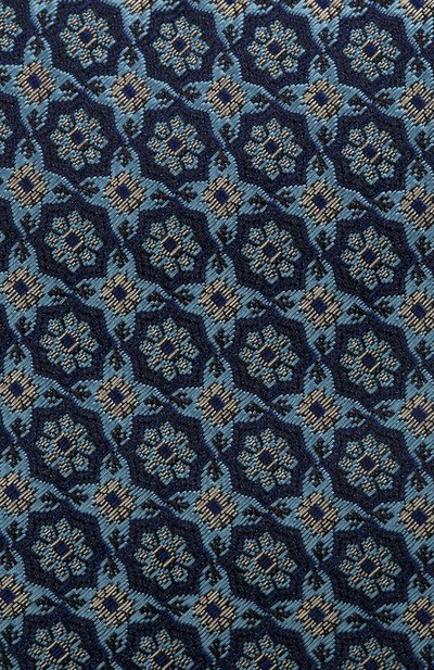 Шелковый галстук CANALI синего цвета по цене 14650 руб., арт. 18/HJ03291, фото 3 Шелковый галстук CANALI, арт. 18/HJ03291, фото 3